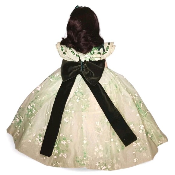 Franklin Mint Heirloom Vivien Leigh Doll Gone with The Wind Scarlett O Hara READ - Picture 3 of 7